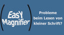 easy magnifier kleine lupe lesen beim einkaufen