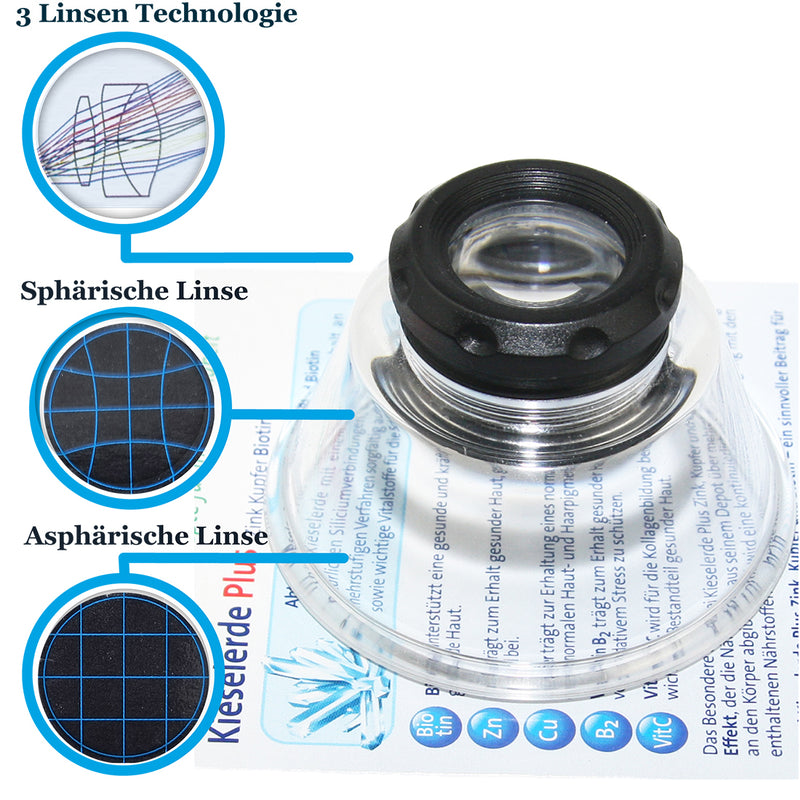 10x lupe juwelierlupe easy magnifier