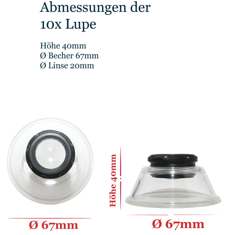 10x lupe zum lesen easy magnifier