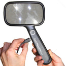  EasY Magnifier Grosse lupe mit licht USB akku typ C