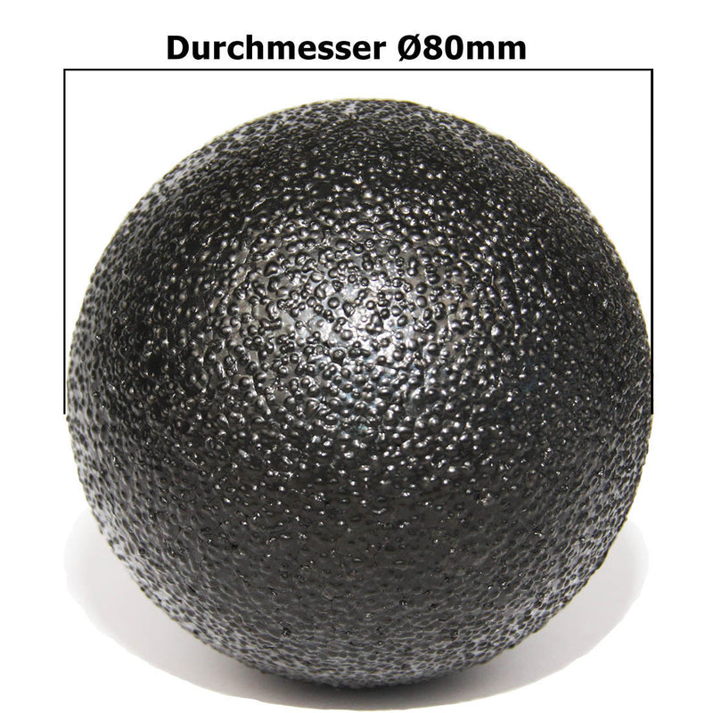 body enjoy faszienball 8cm schwarz