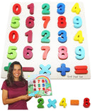 easy foxy toy Zahlen 0-9 holzpuzzle