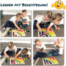 easy foxy toy alphabet holzpuzzle fuer kinder ab 3 jahre abc