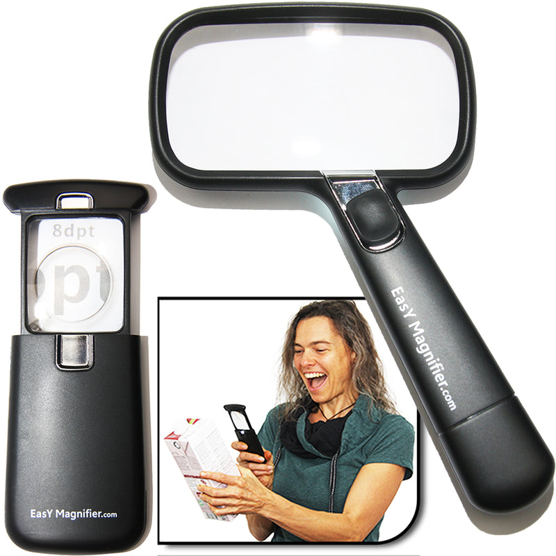 easy magnifier lupen set