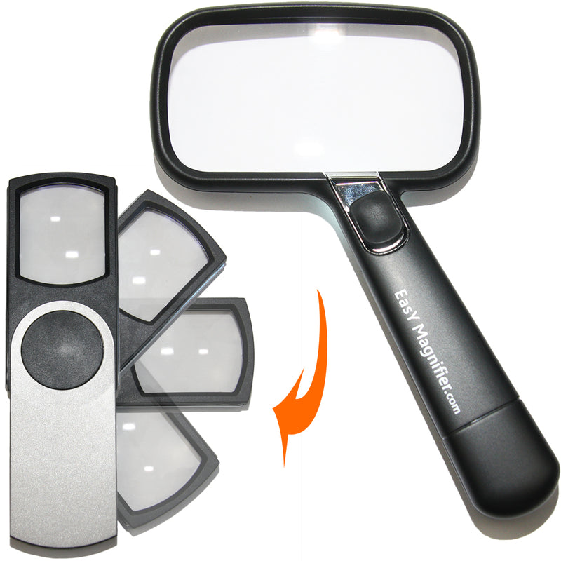 easy magnifier lupenset